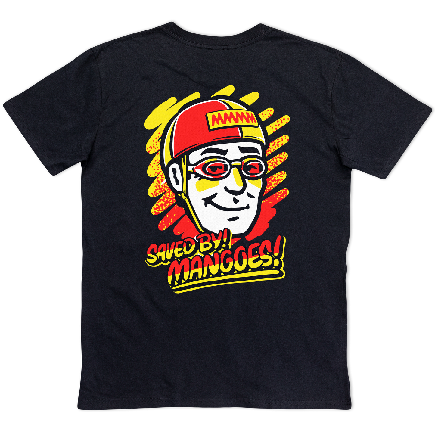 Saved by Mangoes Tee Black