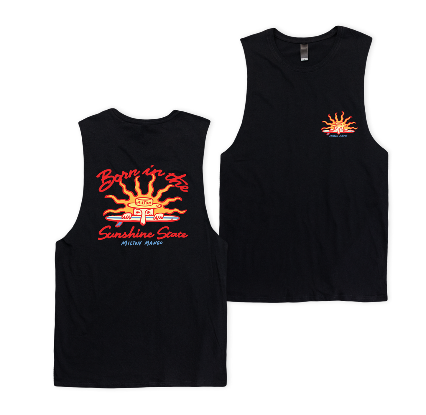 Born in the Sunshine State Muscle Tee Black