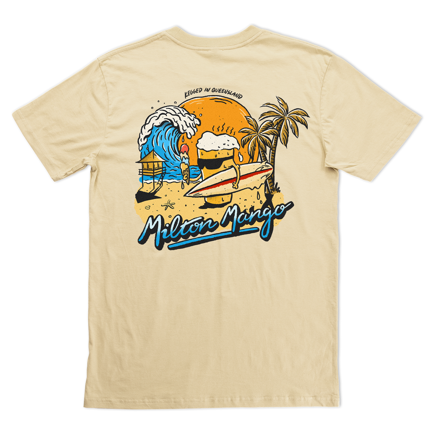 Kegged in QLD Tee Tan