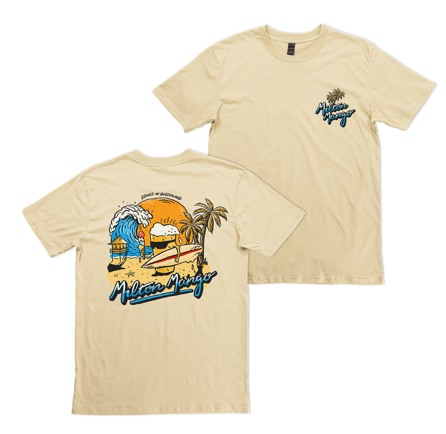Kegged in QLD Tee Tan