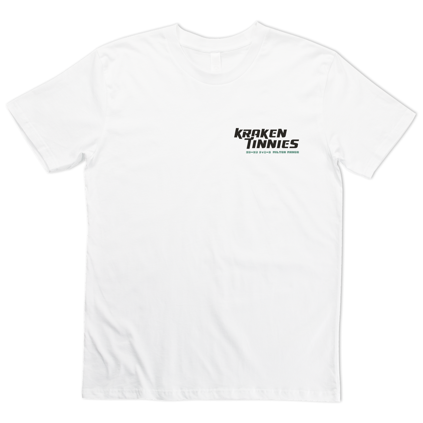 Kraken Tinnies Tee White