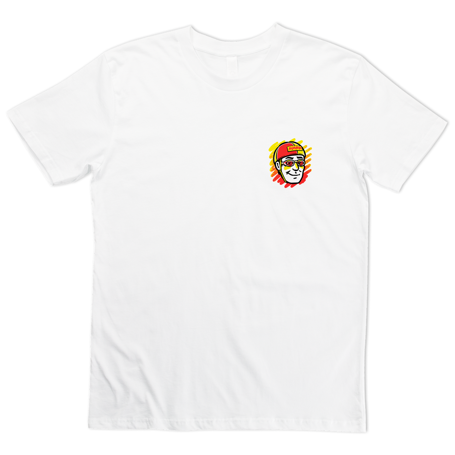 Saved by Mangoes Tee White