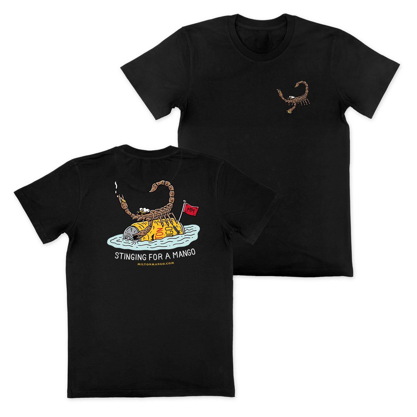 Stingin 2 Tee Black