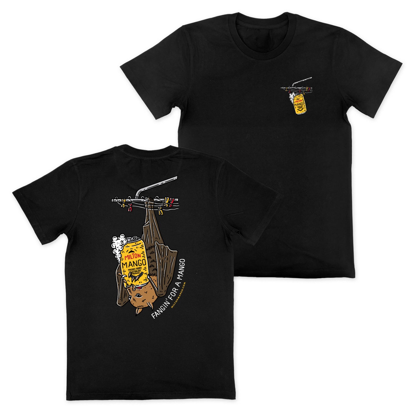 Fangin 2 Tee Black
