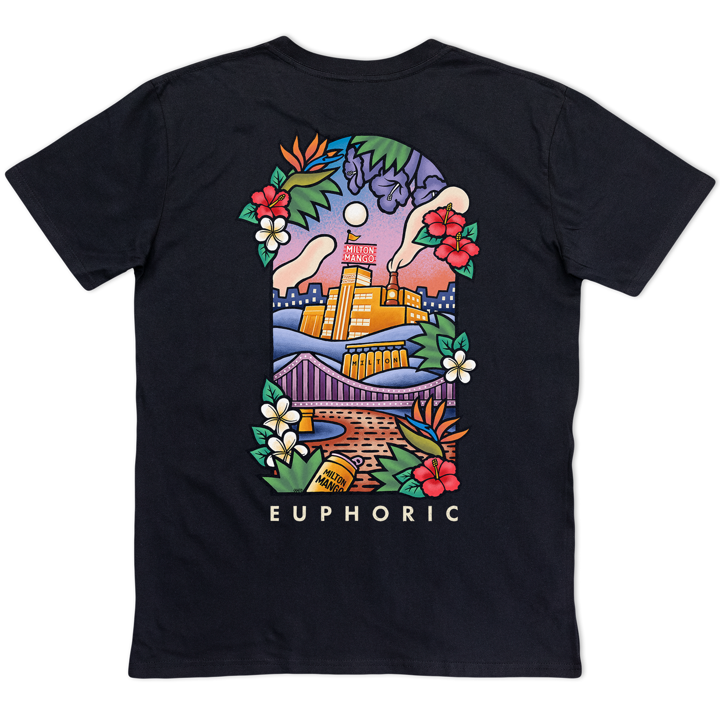 Euphoric Tee Black