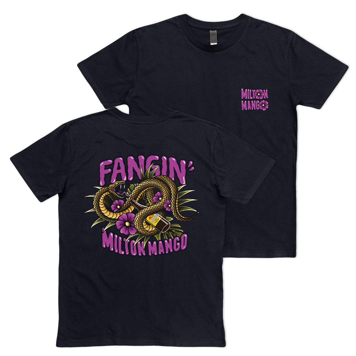 Fangin 3 Tee Black