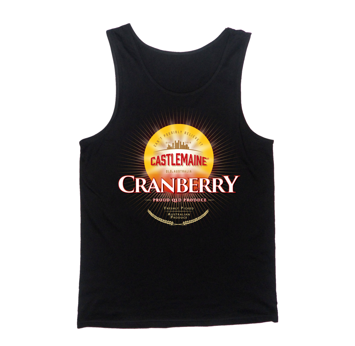 The Victory Singlet Black