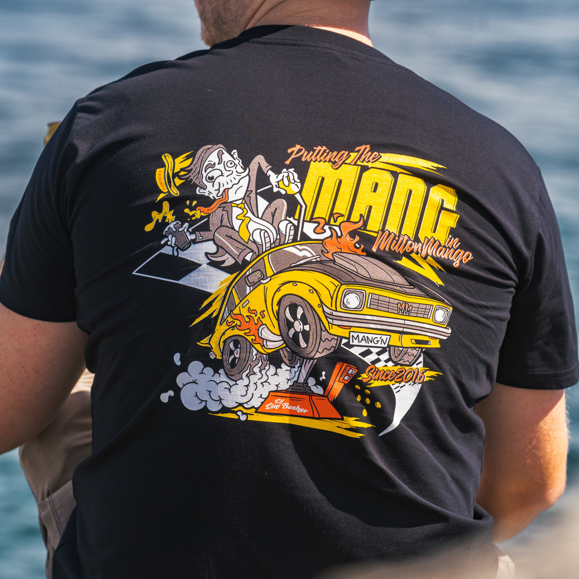 Mangin Tee Black