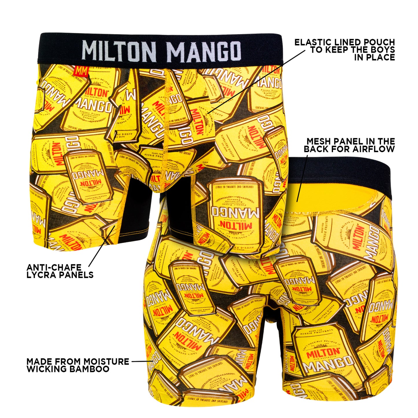 Milton Mango 2 Pack Underwear