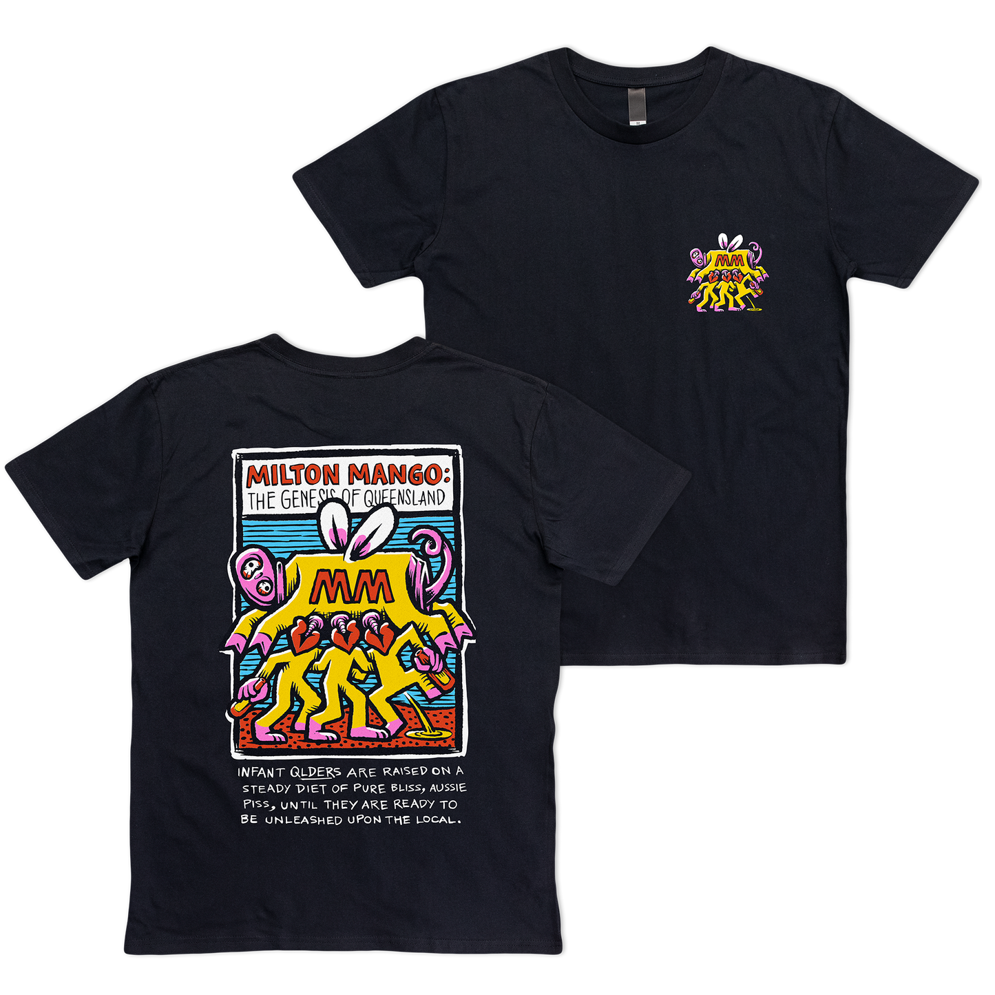 Milton Genesis Tee Black