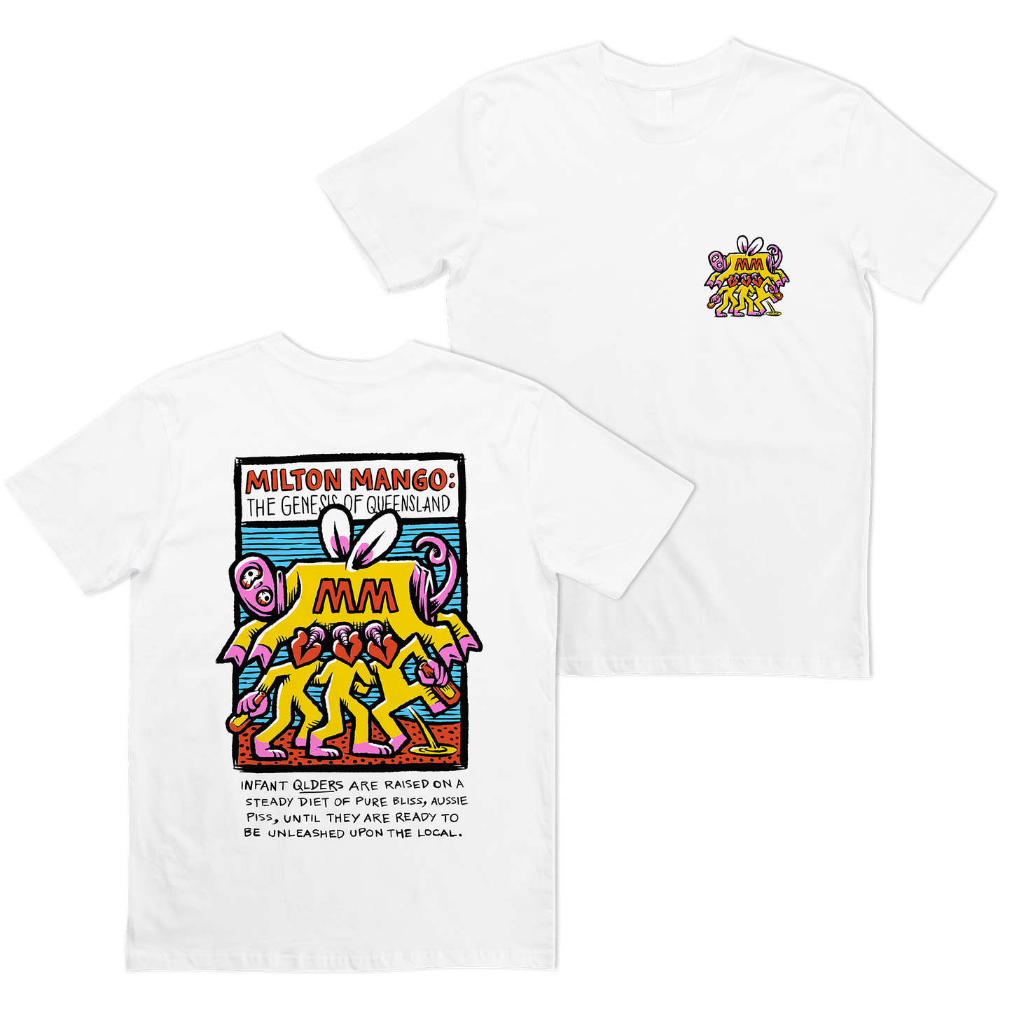 Milton Genesis Tee White