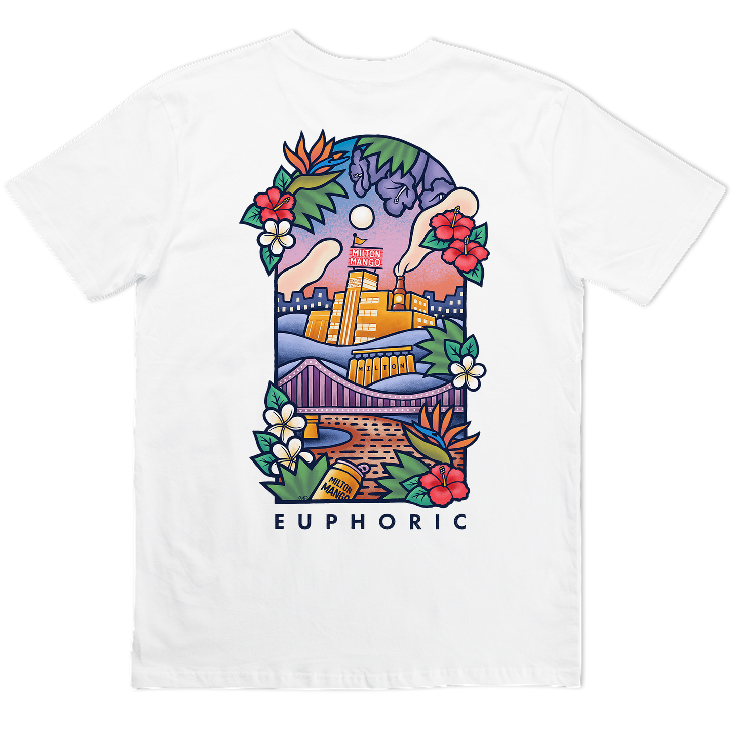 Euphoric Tee White