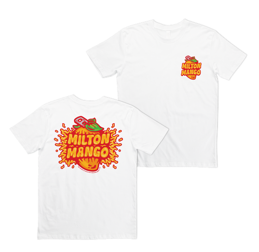 Juicy Fruit Tee White