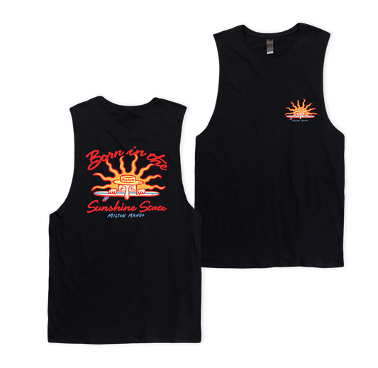 Born in the Sunshine State Muscle Tee Black