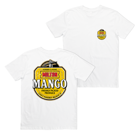 Milton Mango 2024 Tee White