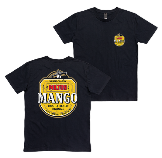 Milton Mango 2024 Tee Black