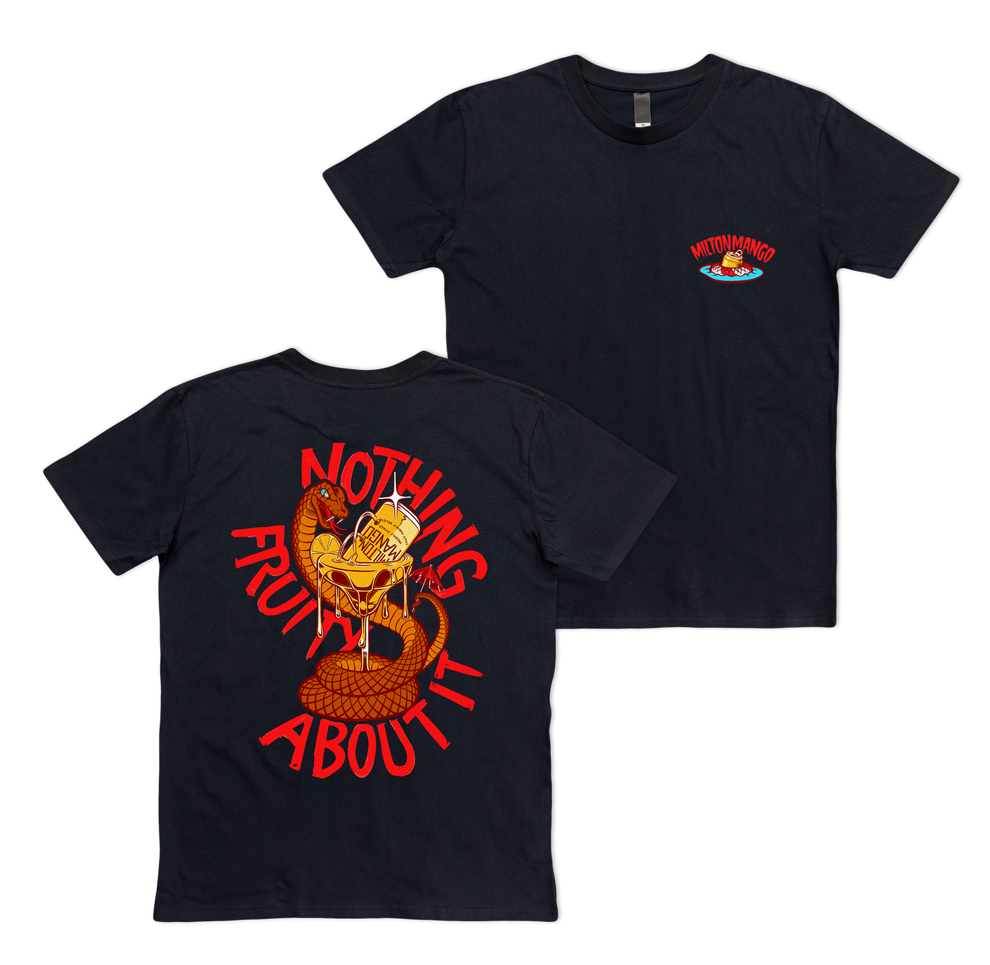 Nothin' Fruity About It Tee Black