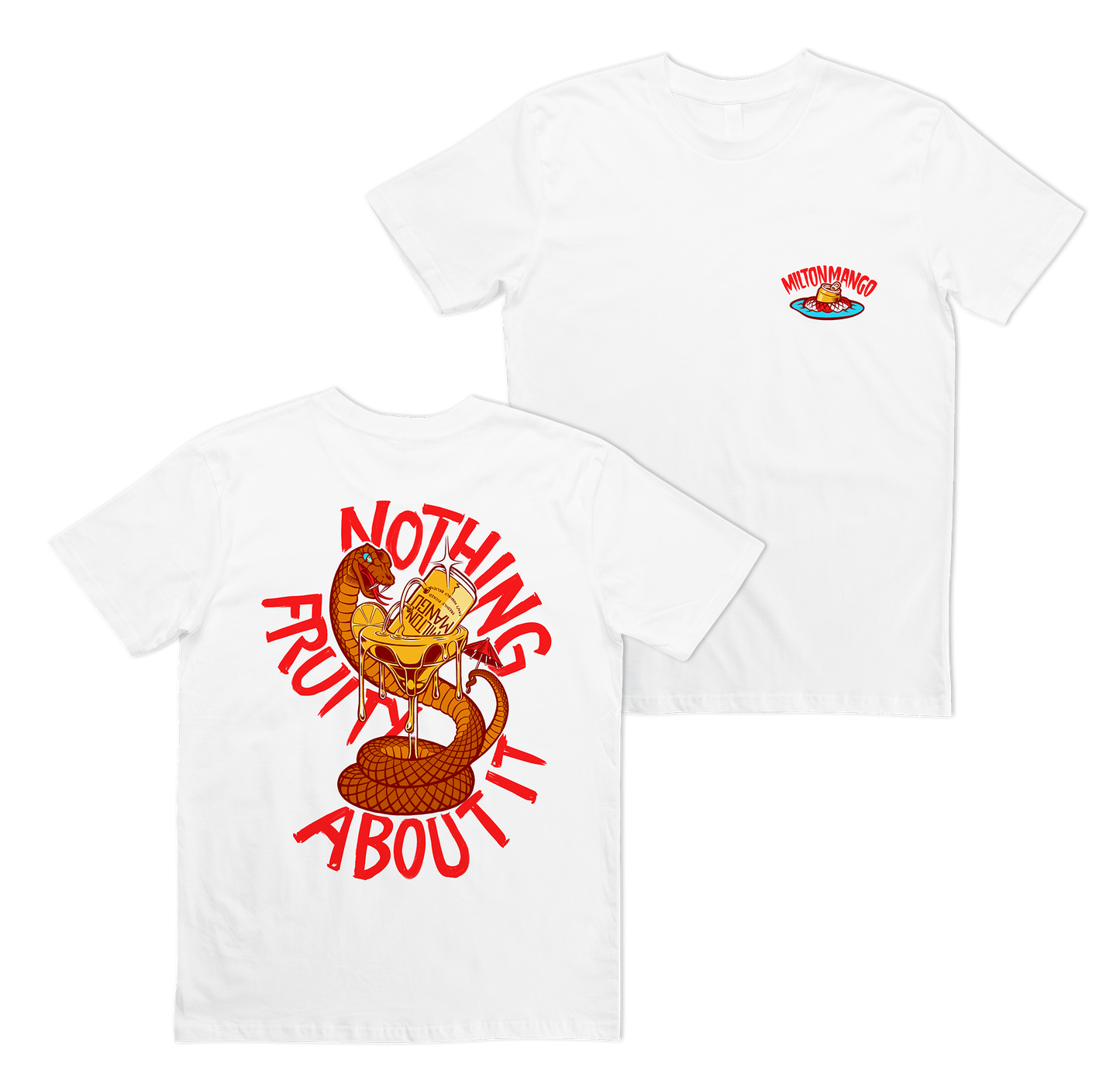 Nothin' Fruity About It Tee White