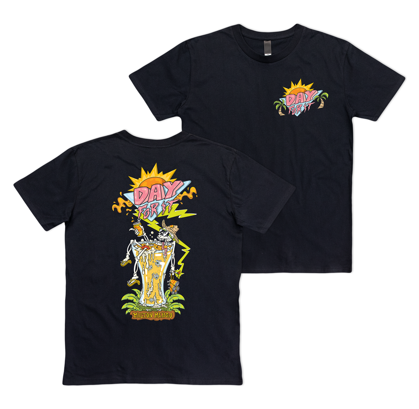 Day For It Tee Black