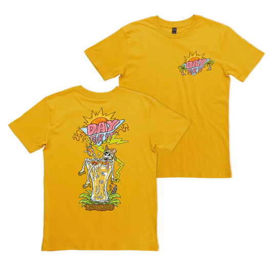 Day For It Tee Mustard