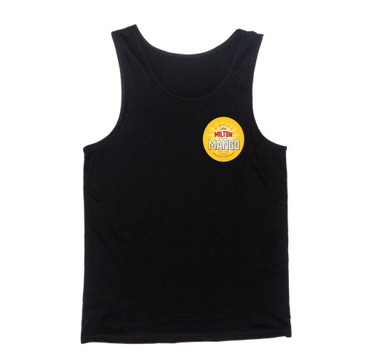 The Chalk Singlet Black