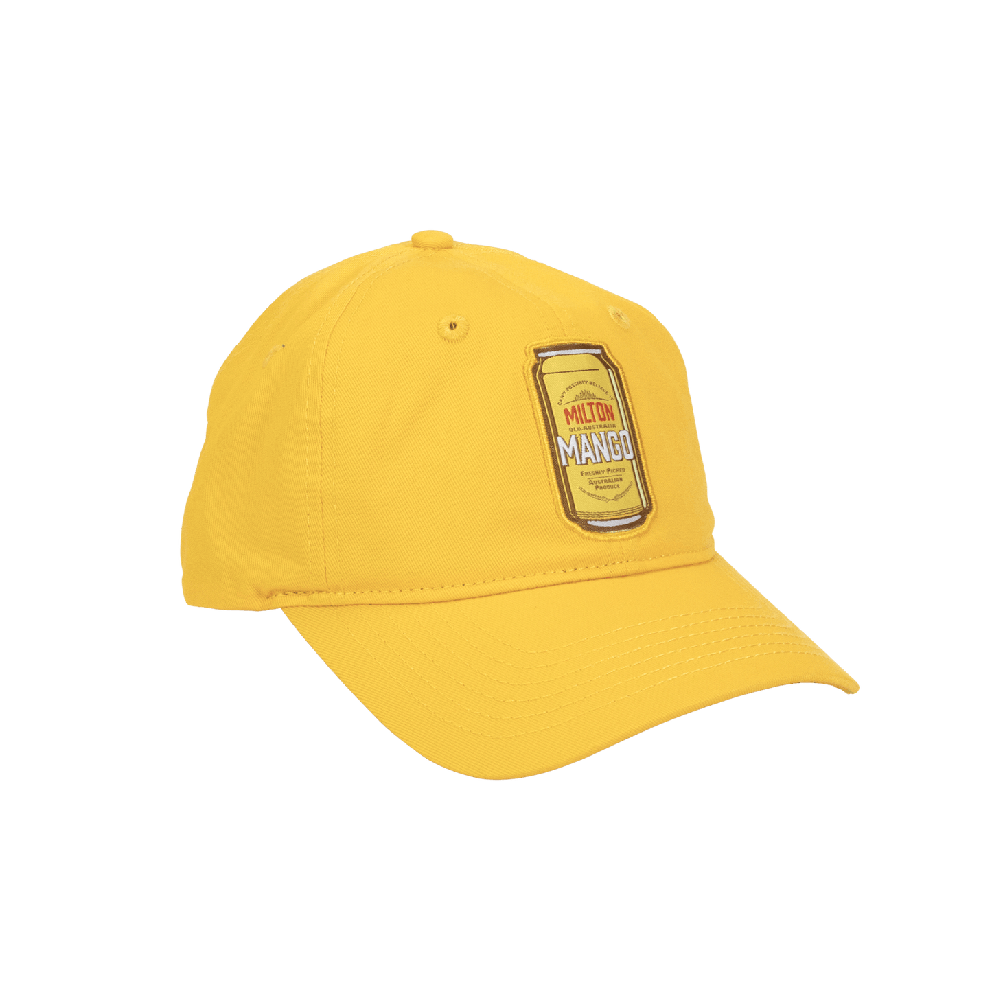 Milton Mango Can Dad Hat - Yellow