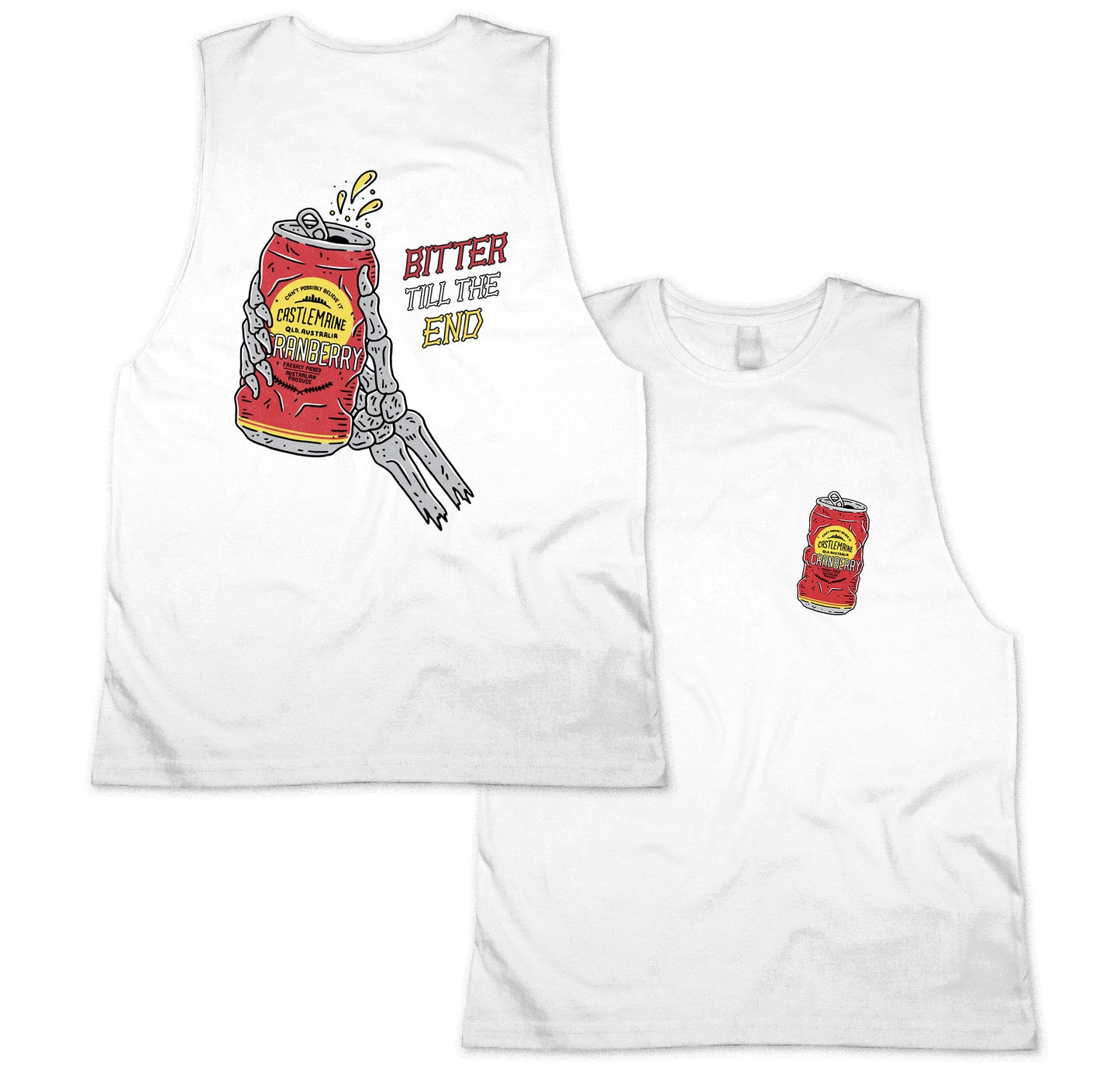 Bitter Muscle Tee White