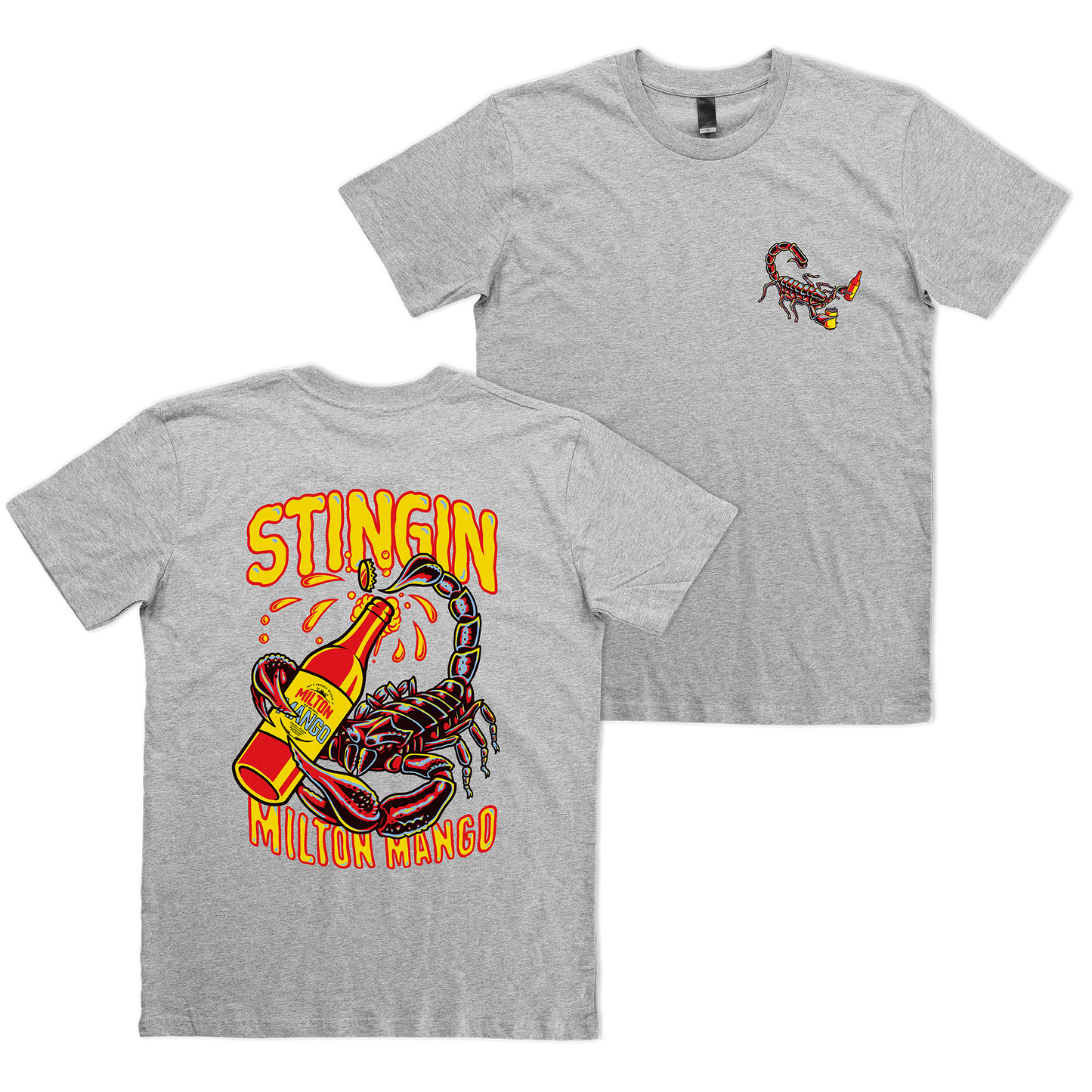 Stingin 3 Tee Grey